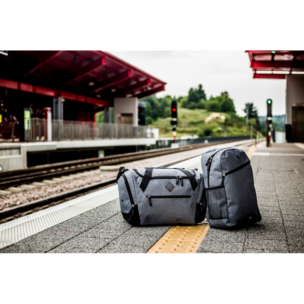 Sporttasche, Reisetasche | Patricia in Grau, Ansicht 2