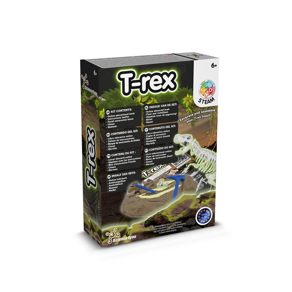Lernspiel für Kinder | Fossil Excavation Kit I – Gemischt, Ansicht 2