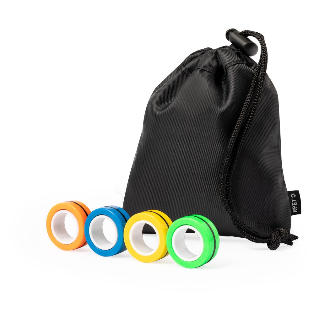 Magnetisches Anti-Stress-Set in Schwarz
