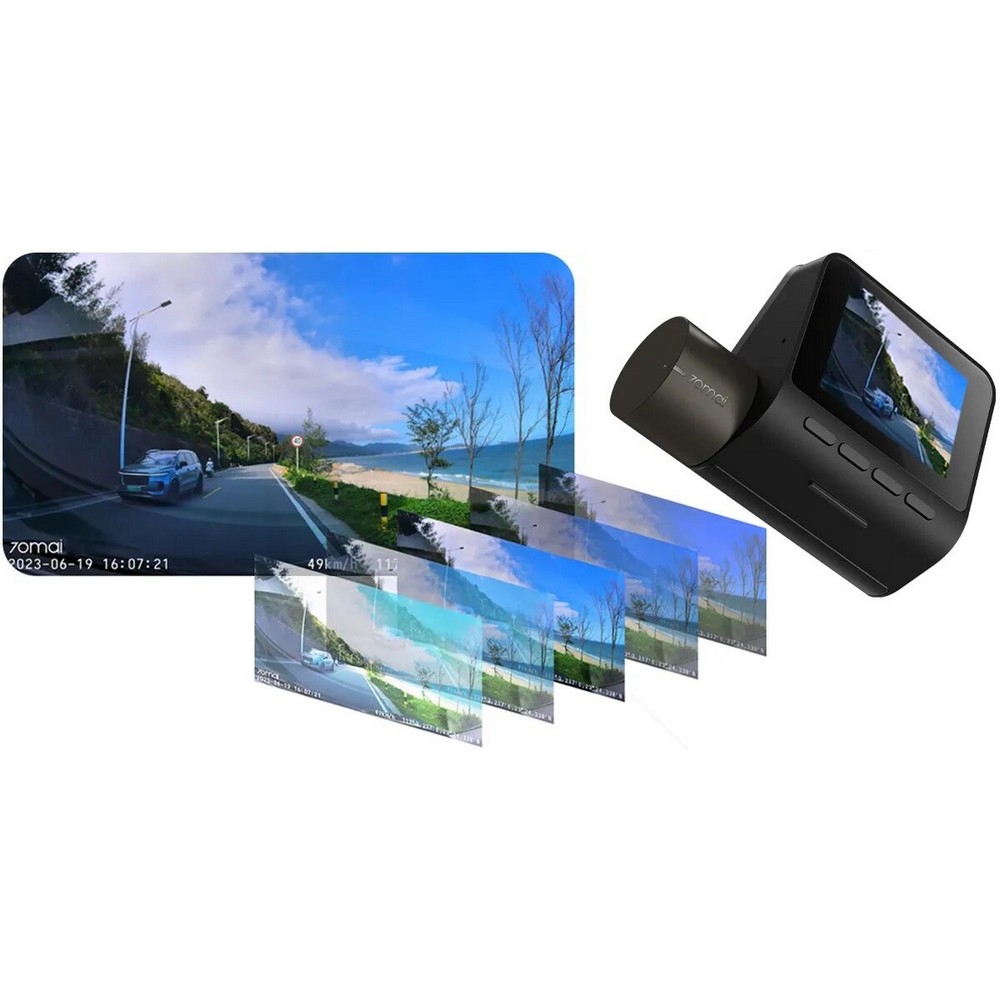 Videorekorder, Auto-Kamera 70MAI A200 in Schwarz, Ansicht 2