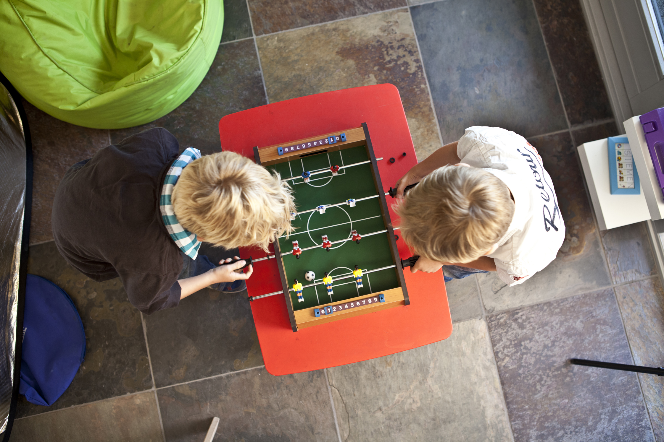 Mini-Fußballspiel in Neutral, Ansicht 4
