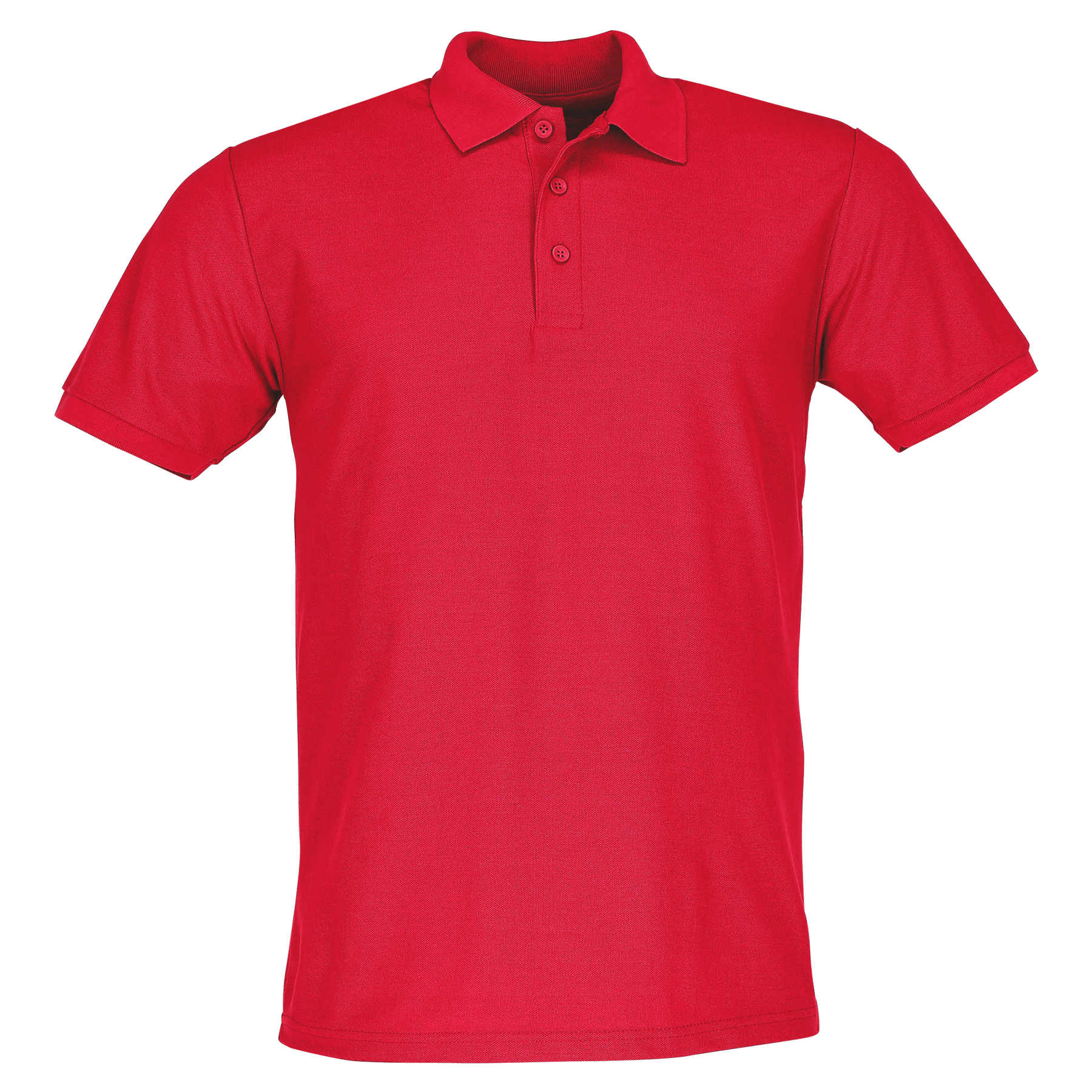 Fruit of the Loom 65/35 Polo in Rot