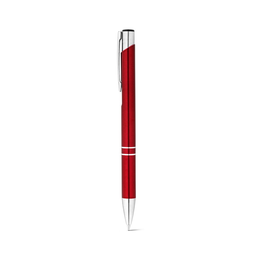 Kugelschreiber aus Recyceltes Aluminium (100% rAL) | Re-beta – Rot