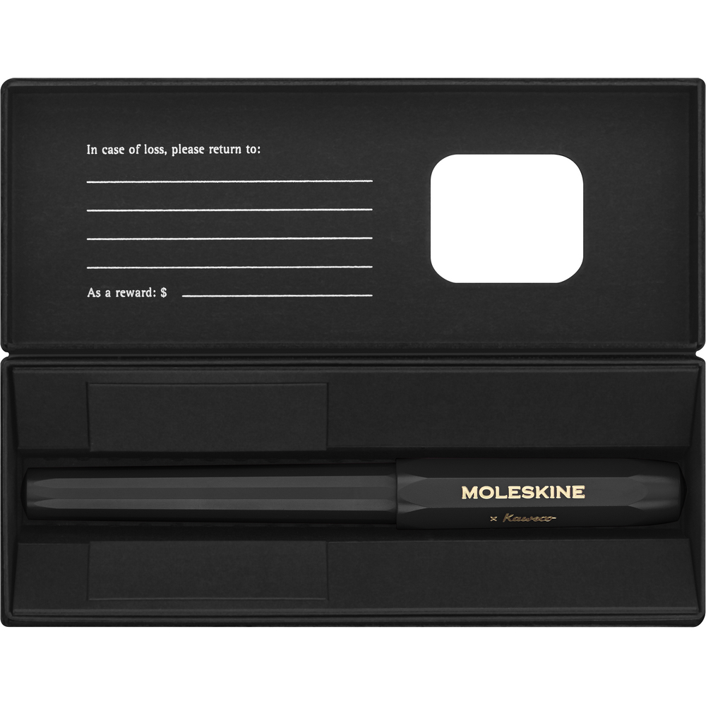 MOLESKINE x Kaweco Rollerball 0.7 in Schwarz, Ansicht 5
