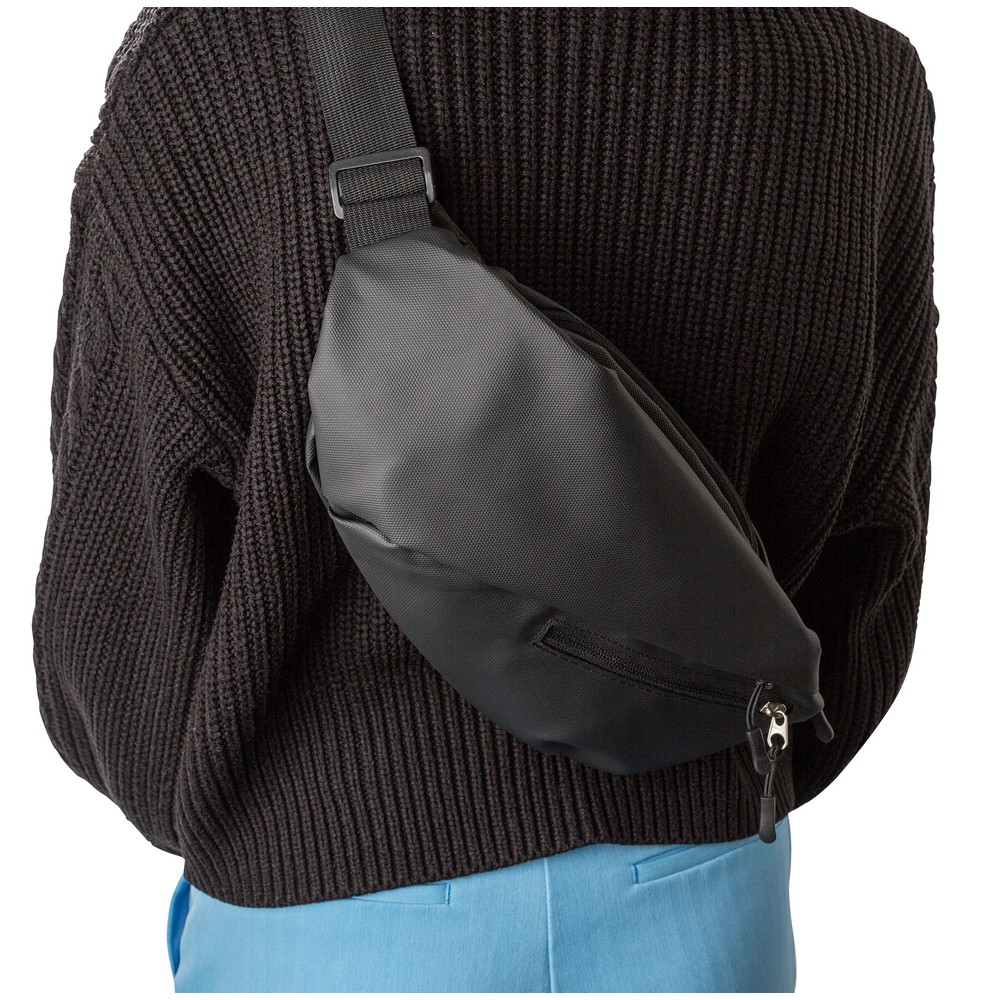 Gürteltasche in Schwarz, Ansicht 4