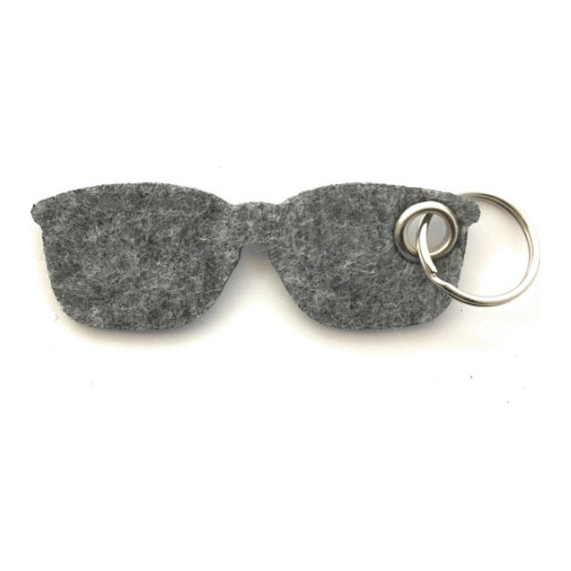 Filz-Schlüsselanhänger Brille