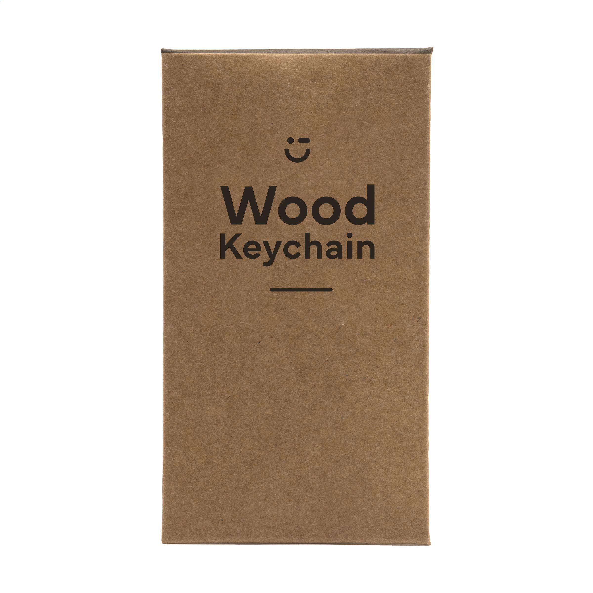 WoodKey Kreis Schlüsselanhänger