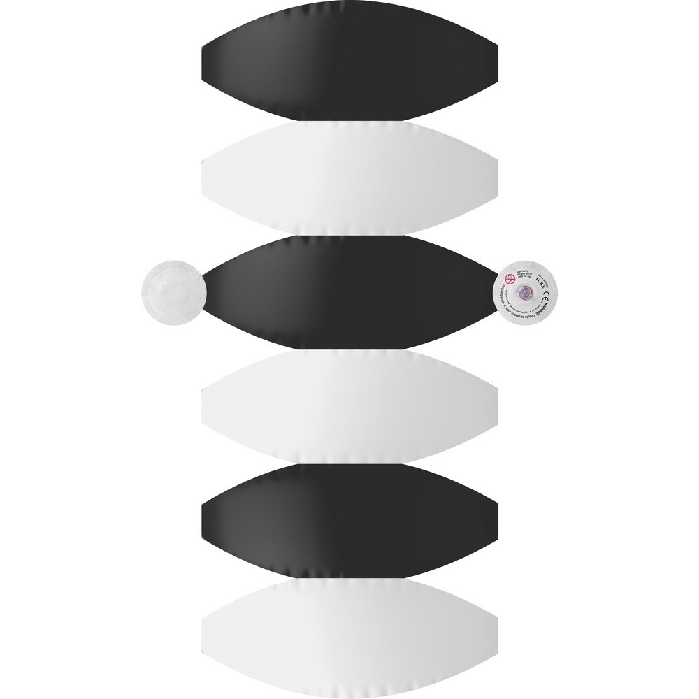 Strandball, aufblasbar in Schwarz, Ansicht 6