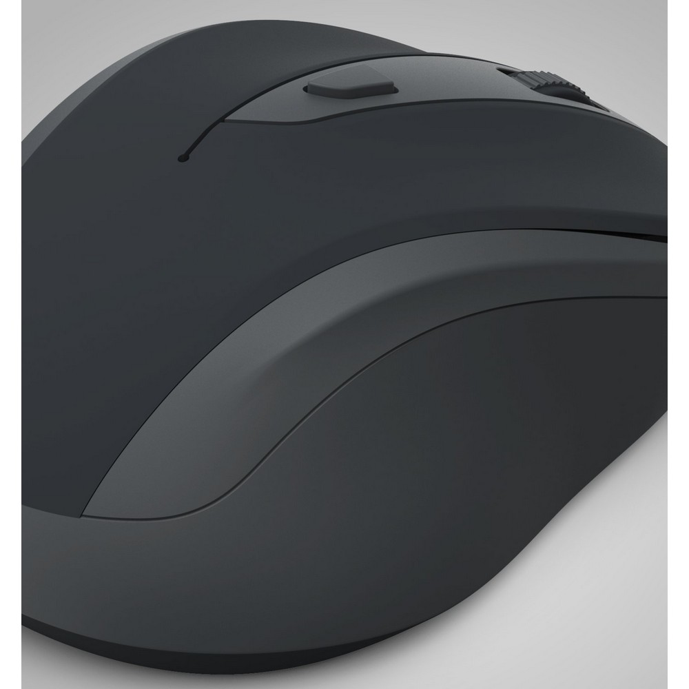 Kabellose Computermaus Hama WM-400 in Schwarz, Ansicht 4