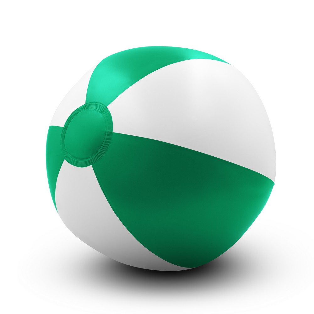 Strandball, aufblasbar in Grün