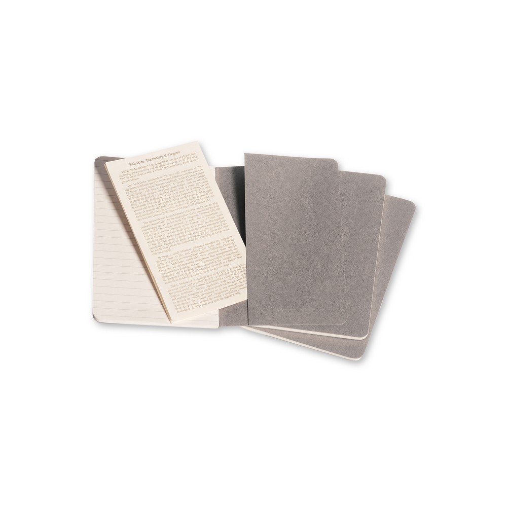 MOLESKINE Cahier Journal ca. A6 in Grau, Ansicht 5