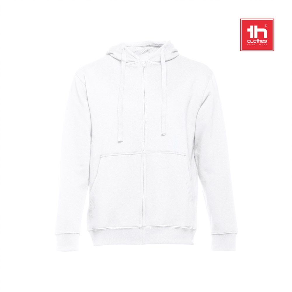 Herren Kapuzenpulli | THC Amsterdam Wh – Weiß, Ansicht 5