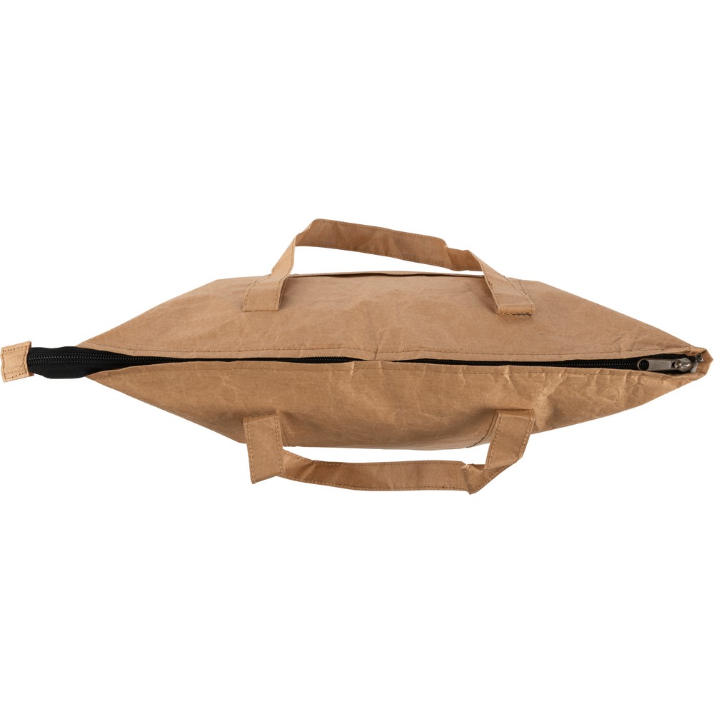 Papier-Kühltasche, laminiert in Braun, Ansicht 7