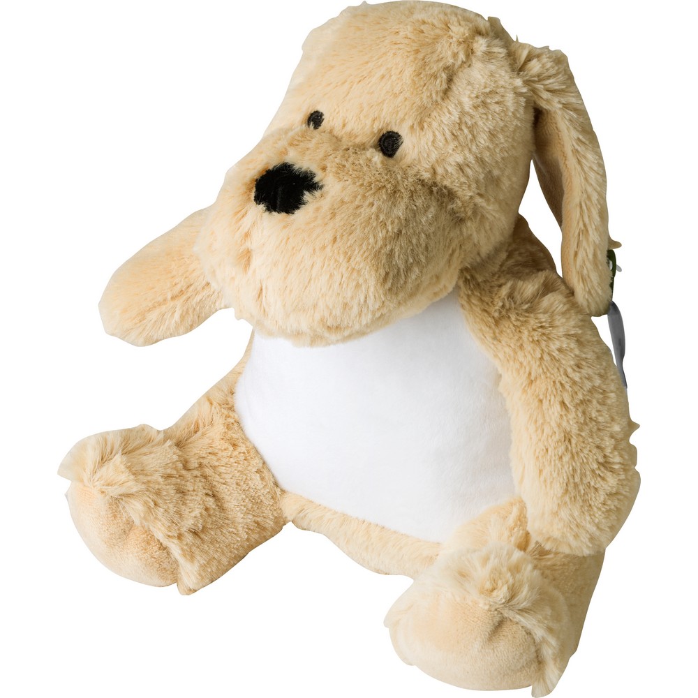 Plüsch Hund in Beige
