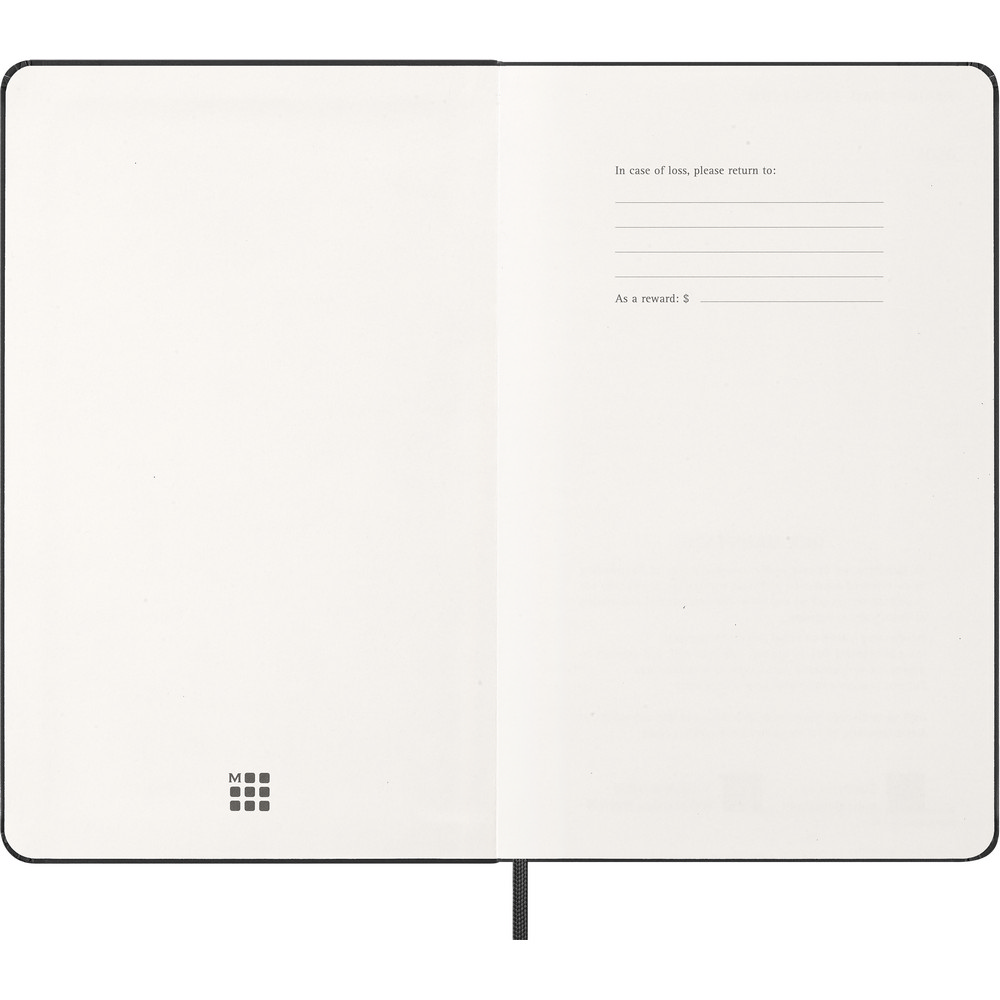 MOLESKINE Wochenkalender in Schwarz, Ansicht 5