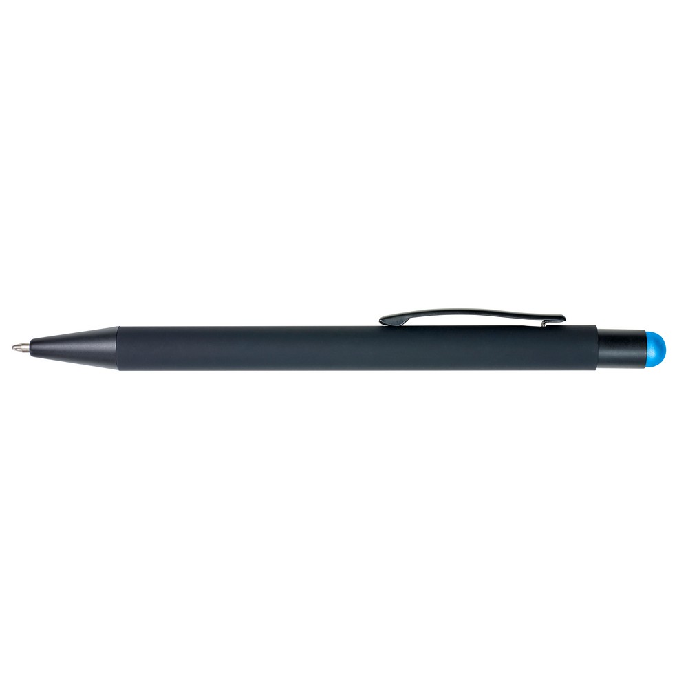 Kugelschreiber mit Touch-Pen in Himmelblau, Ansicht 2