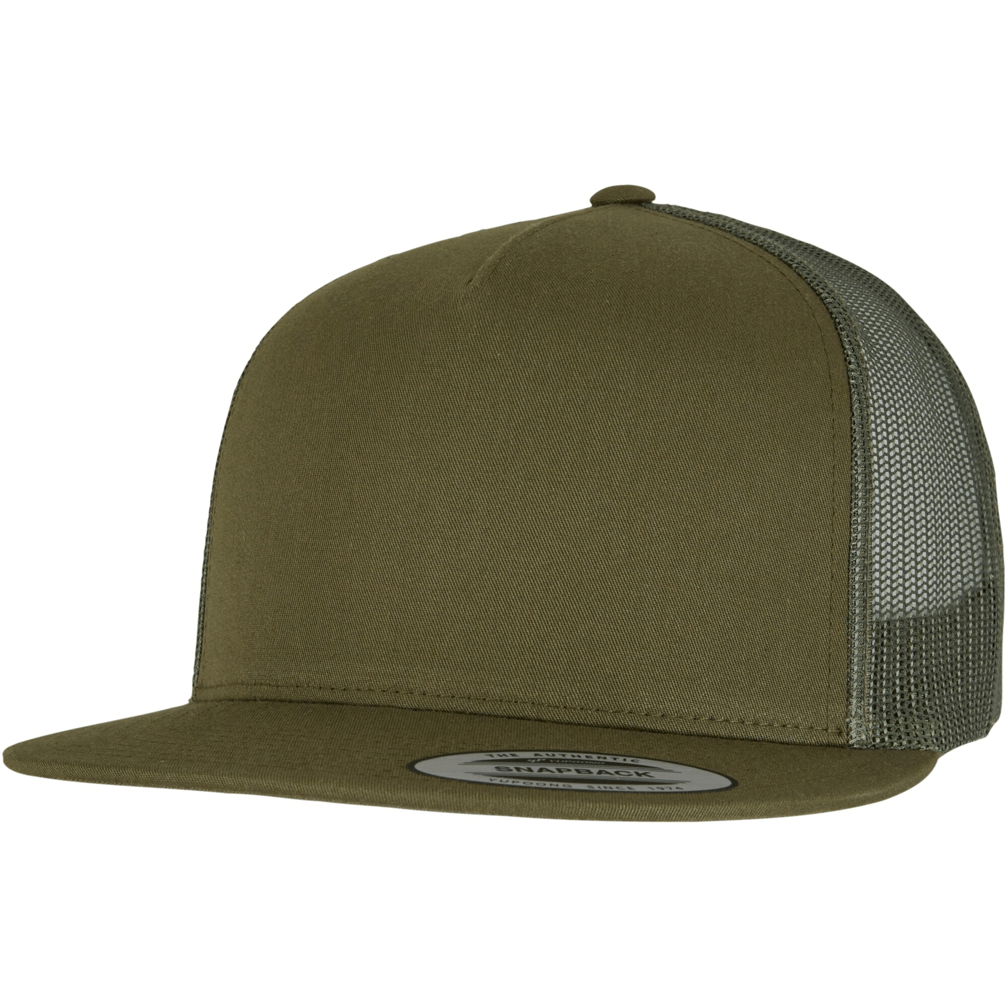 Flexfit Classic Trucker Cap (uni) in Moosgreen