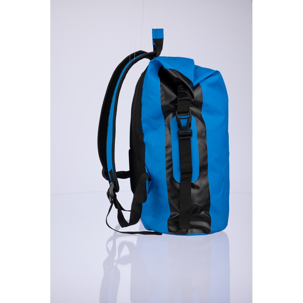 Aufrollbarer Rucksack, wasserdicht in Himmelblau, Ansicht 6