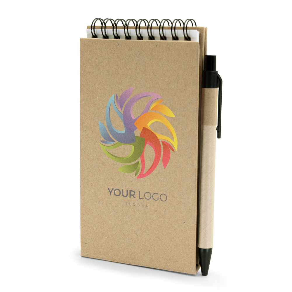 Notizenset, Notizblock, Stift, Haftnotizen | Madelyn in Neutral, Ansicht 3