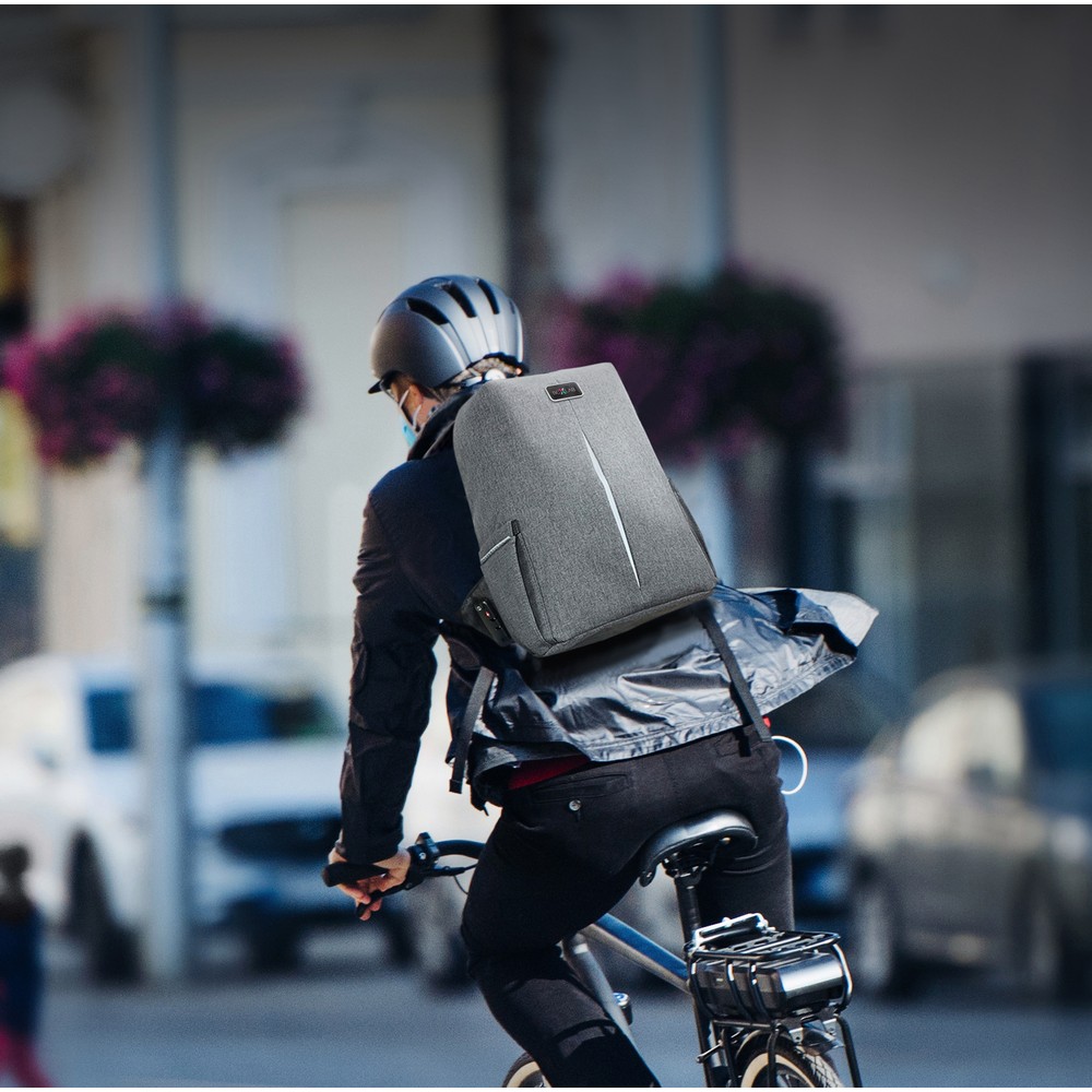 Laptop-Rucksack 15,6“ BrandCharger Phantom in Grau, Ansicht 20