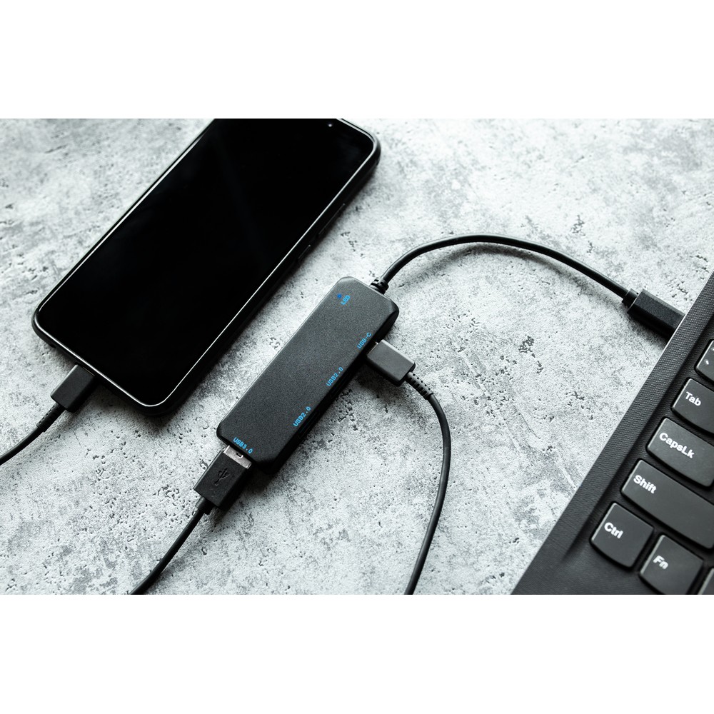 RABS USB und USB-C Hub | Gerard in Schwarz, Ansicht 7