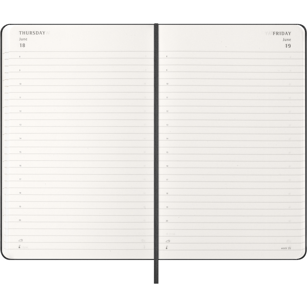MOLESKINE Tageskalender in Schwarz, Ansicht 6