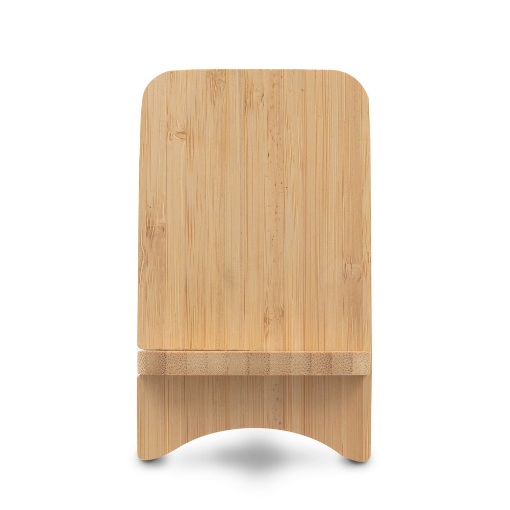 B'RIGHT Wireless Bambus-Ladegerät 10W, Telefonständer | Barbra in Holz, Ansicht 6