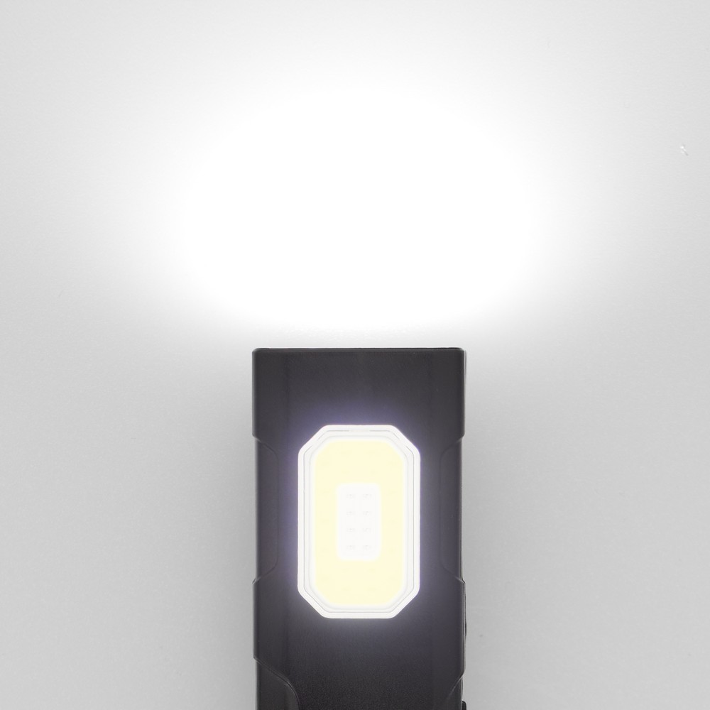 Taschenlampe mit Magnet und Clip | Zelik in Schwarz, Ansicht 9