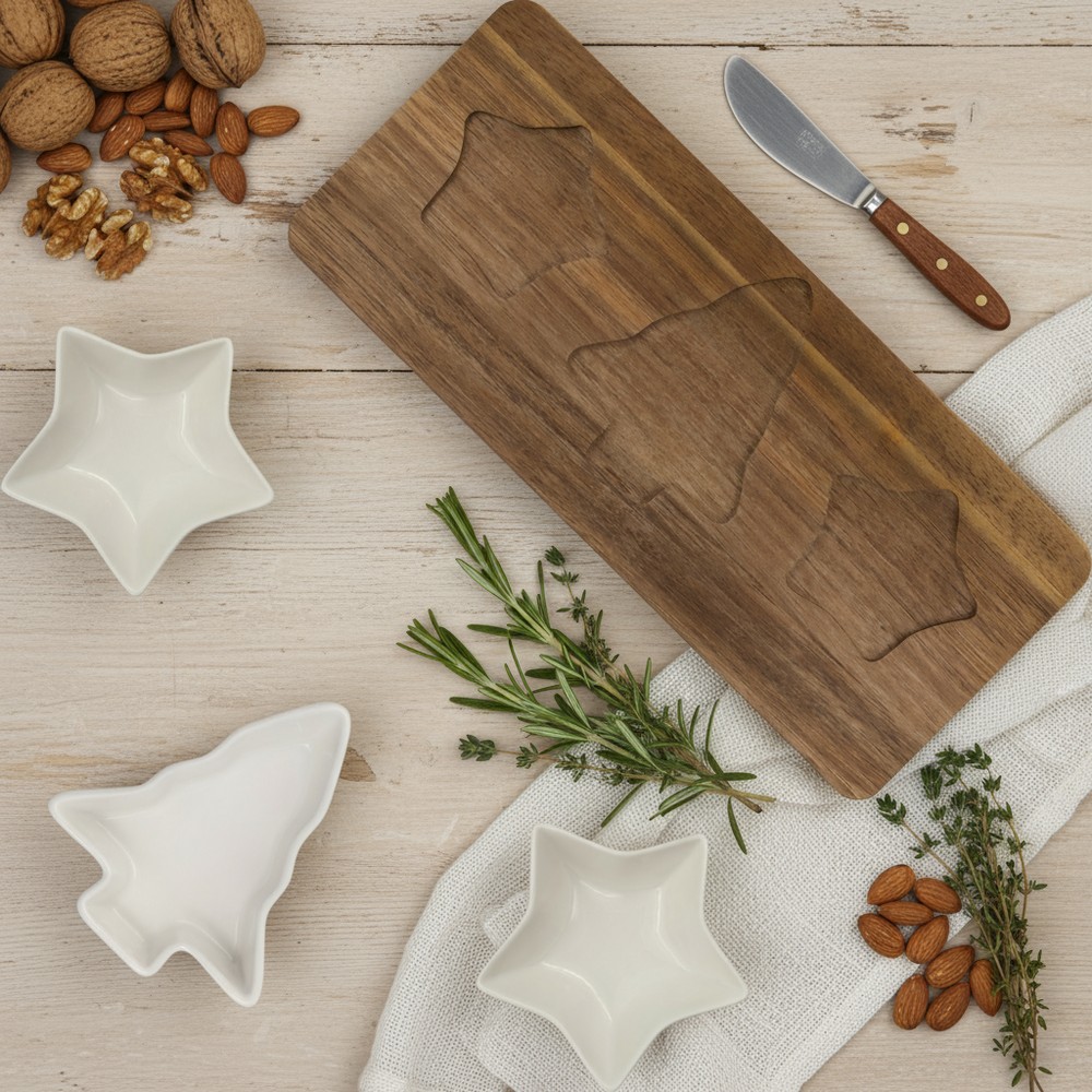 Weihnachts-Dip-Set in Weiß, Ansicht 15
