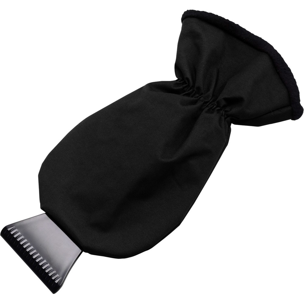Eiskratzer mit Handschuh in Schwarz