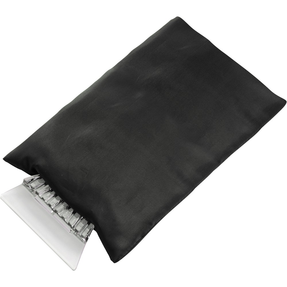 Eiskratzer mit Handschuh in Schwarz