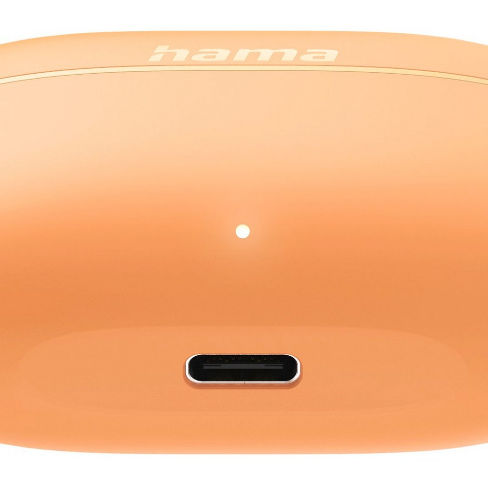 Kabellose Kopfhörer Hama Freedom Buddy II in Orange, Ansicht 9