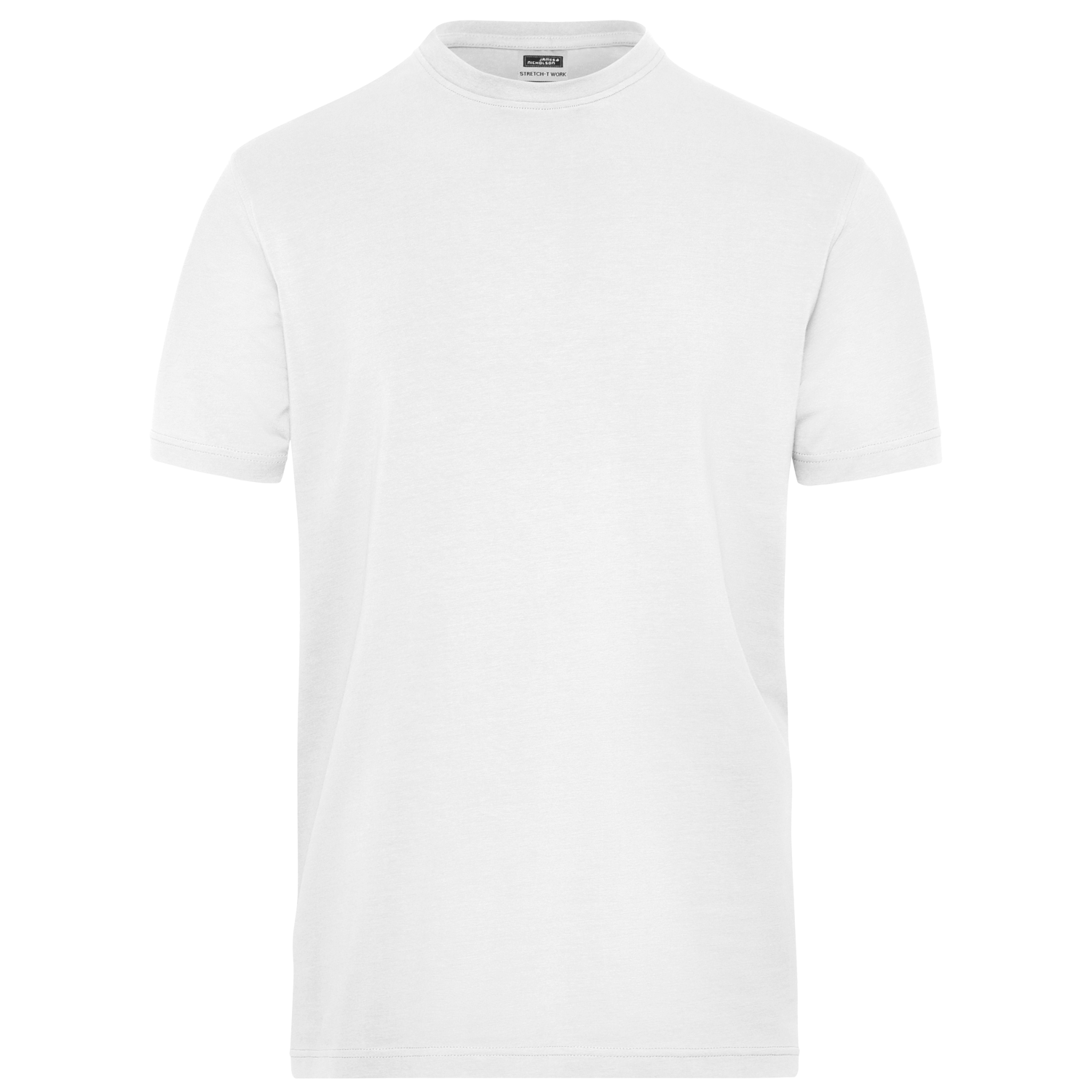Bio Stretch T-Shirt Work – SOLID in Weiß