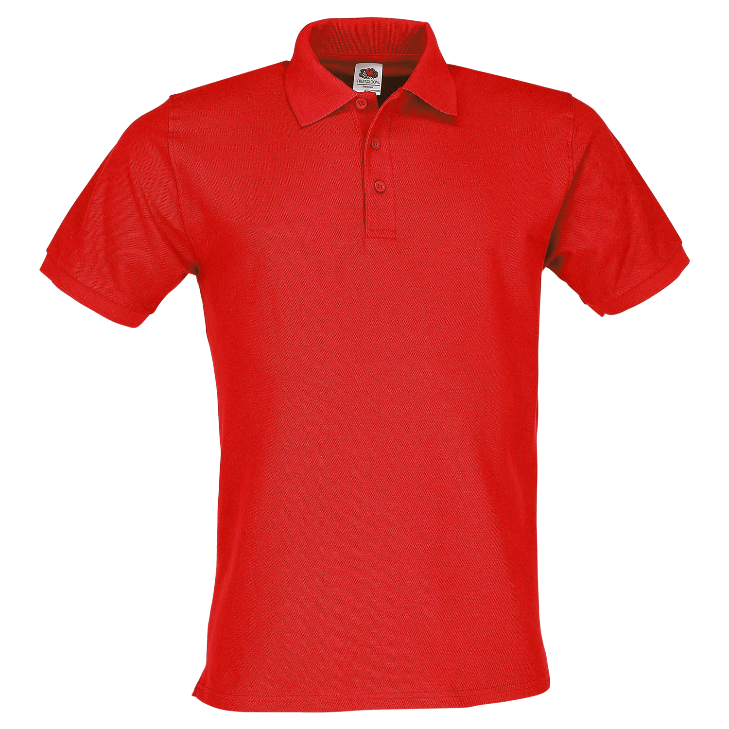 Fruit of the Loom Premium Polo in Rot