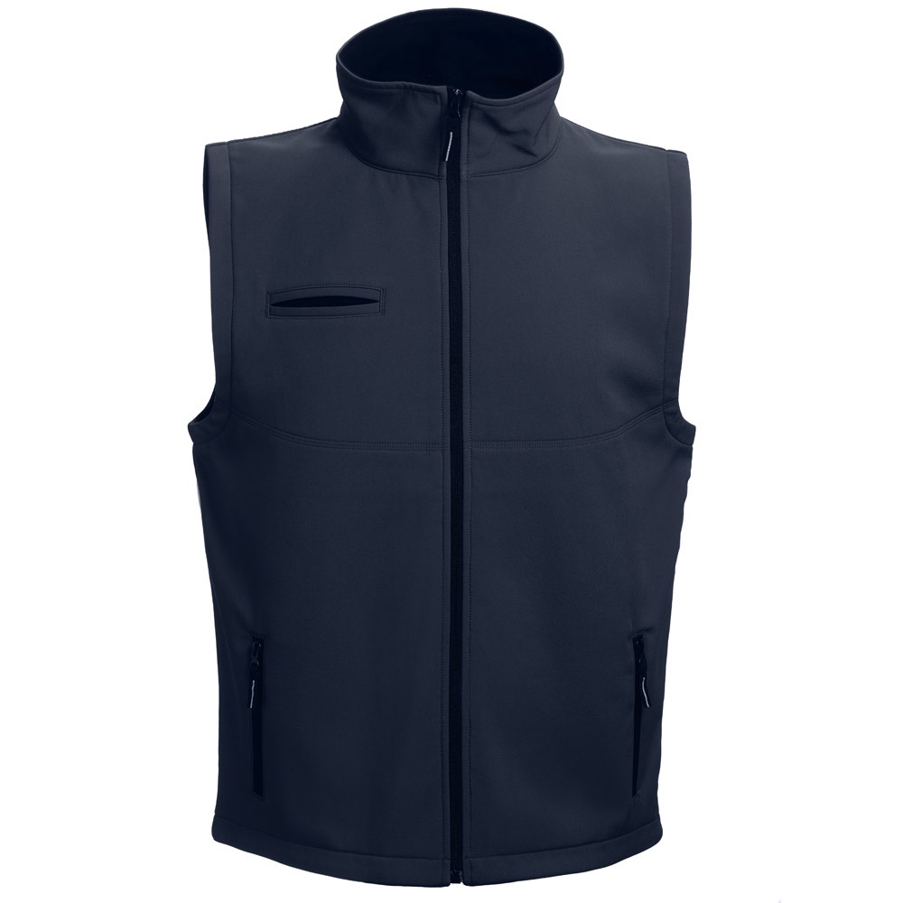 Unisex Softshell-Weste | THC Baku – Dunkelblau, Ansicht 2