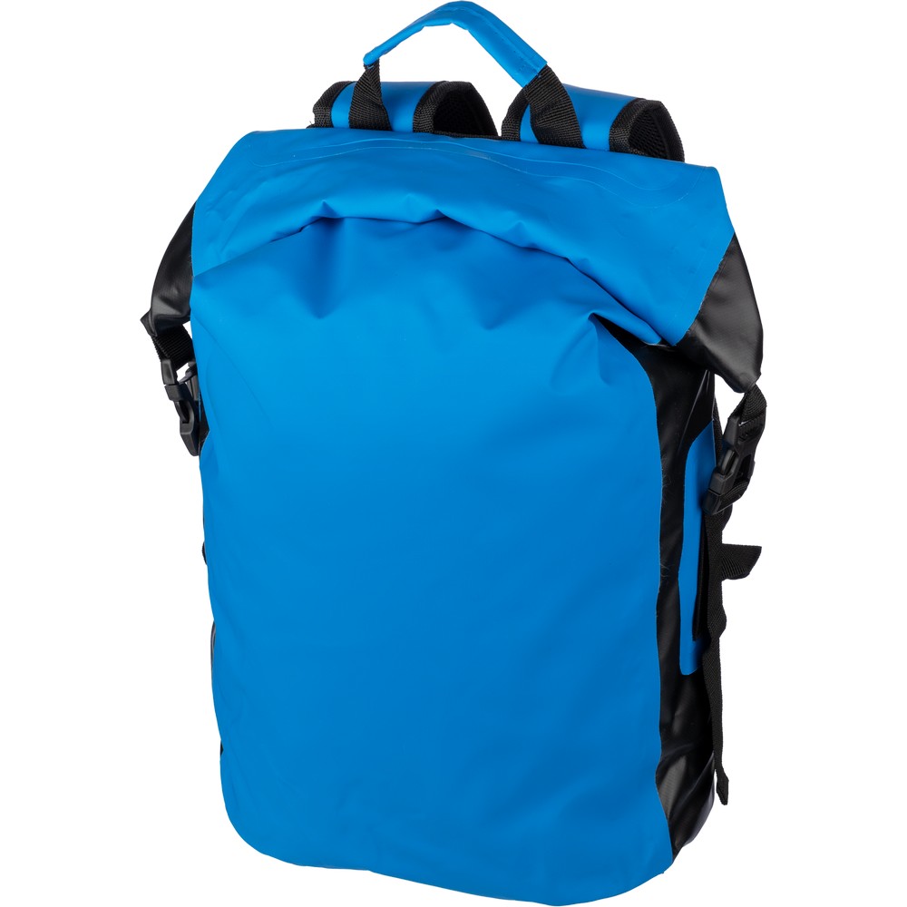 Aufrollbarer Rucksack, wasserdicht in Himmelblau