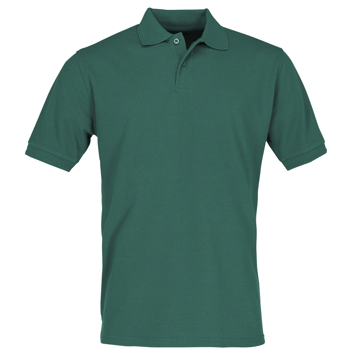 Russell Strapazierfähiges Mischgewebe Polo in Bottle Green
