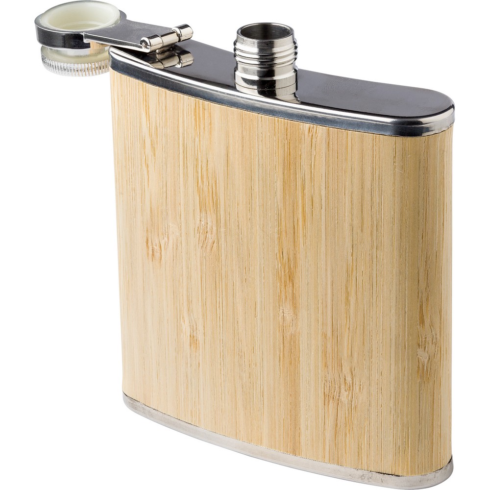 Flachmann 175 ml in Braun