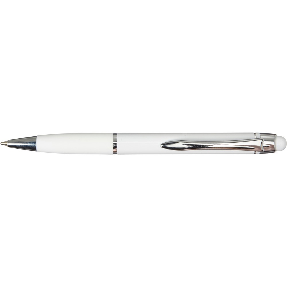 Kugelschreiber mit Touch-Pen in Weiß