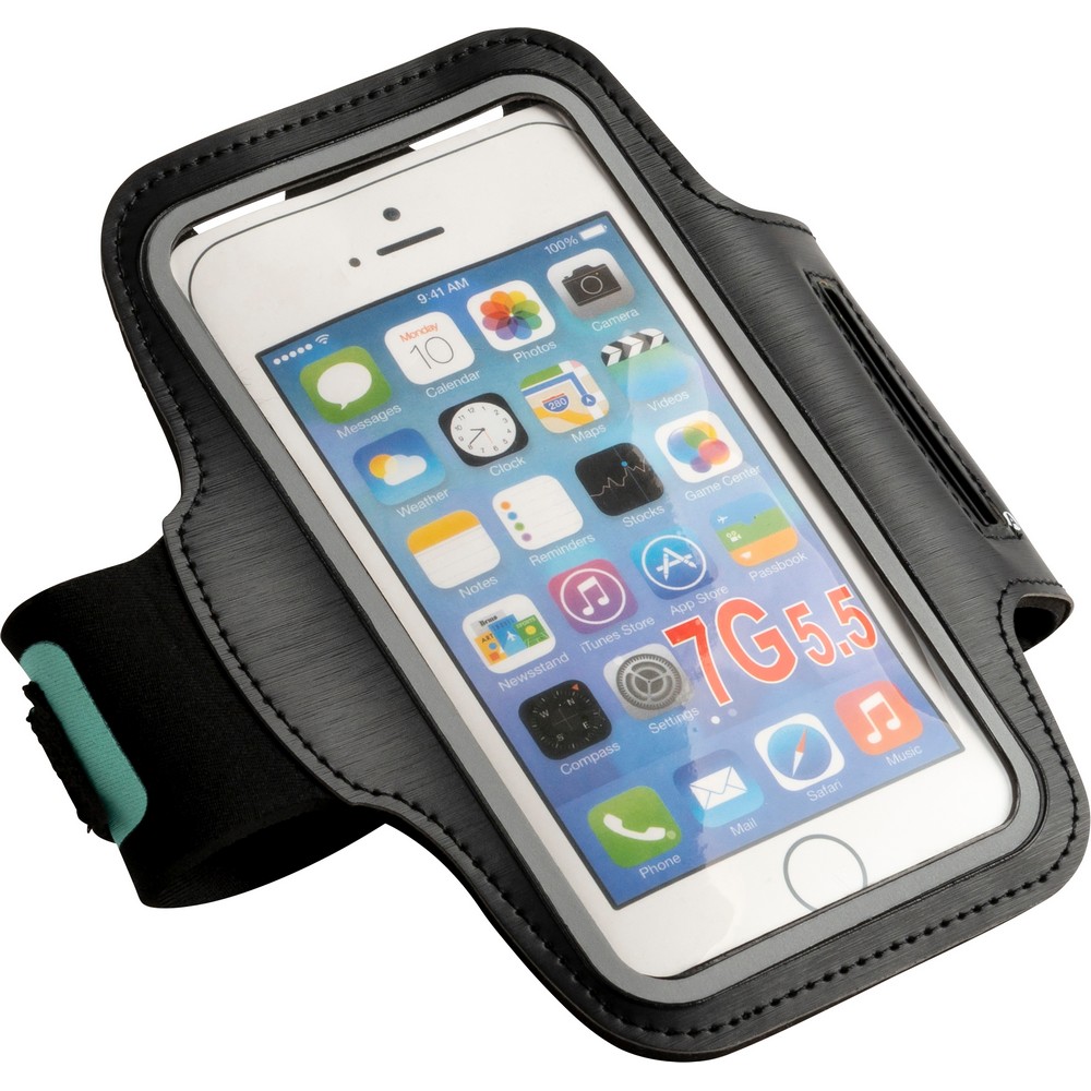 Armband, Handyhülle in Schwarz
