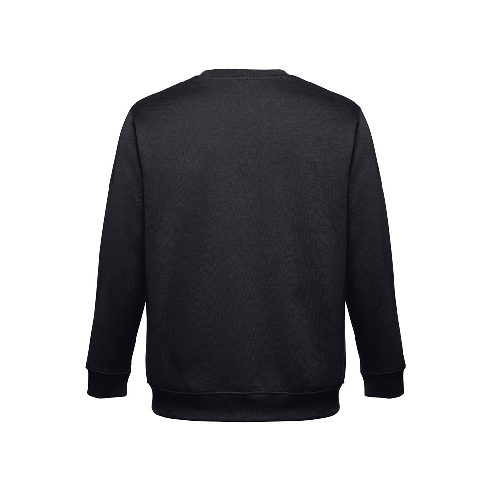 Sweatshirt (unisex) aus Baumwolle und Polyester | THC Delta II – Schwarz, Ansicht 2