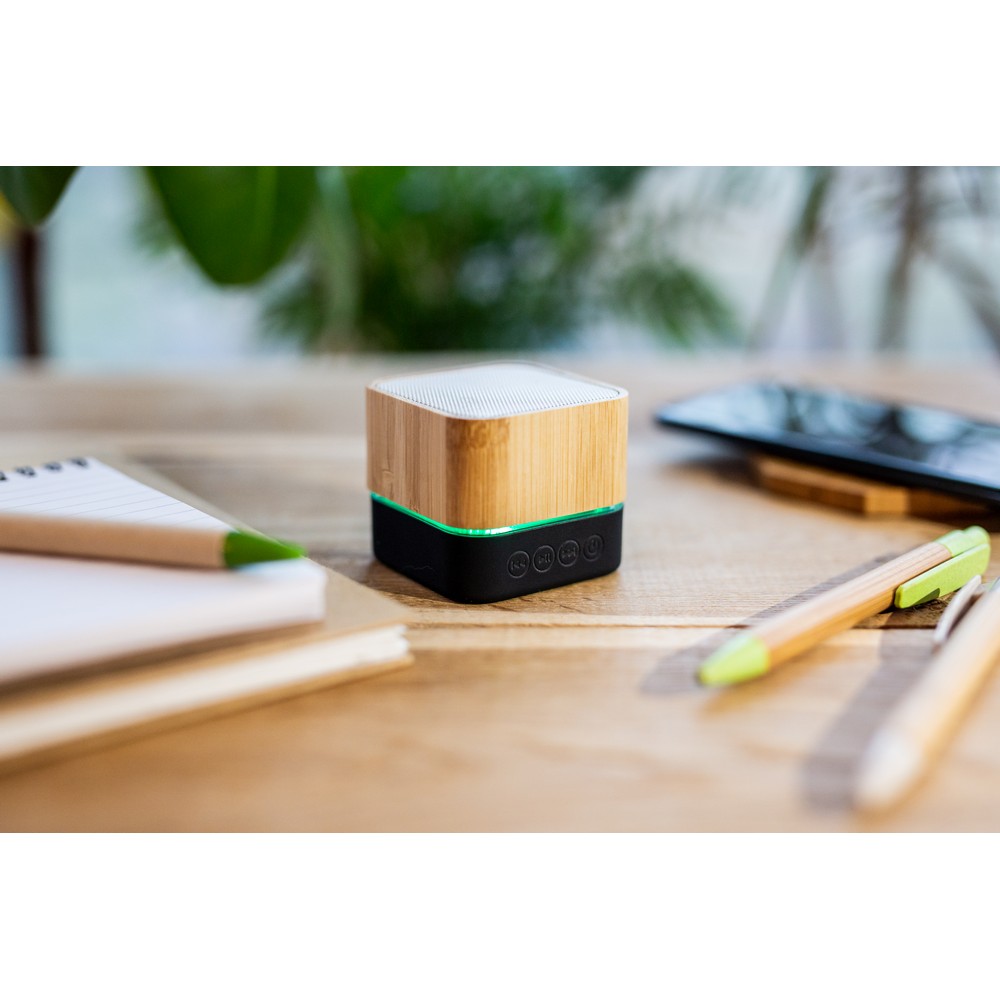 Wireless Bambuslautsprecher 3W | Sheppard in Holz, Ansicht 3